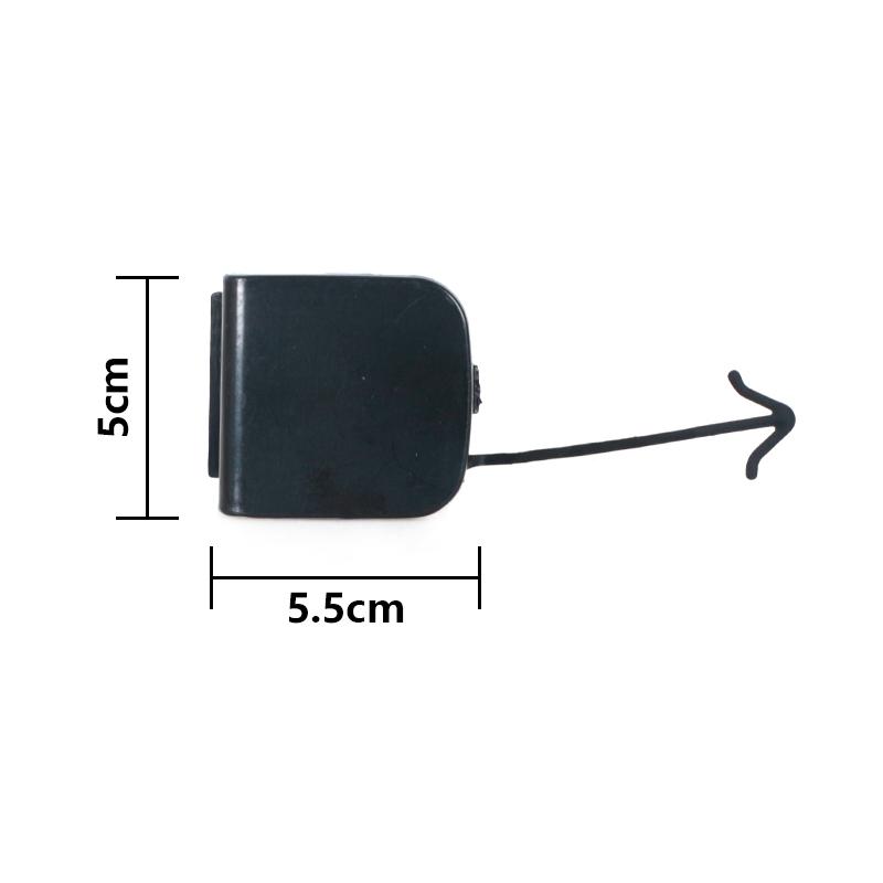 Unpainted Car Front Bumper Tow Hook Cover Lid Towing Trailer Hauling Eye Cap For VW Golf 6 GTI 2009 2010 2011 2012