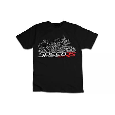 2024 Men T Shirt Casual Triumphs Speed Triple 1200 RS Motorcycle for Riders T-shirt Graphic Summer S-3XL Cool Tee