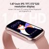 New Sports Smart Watch Women 1.47-Inch Full Touch Fitness Tracker IP68 Waterproof Men Smartwatch For Android IOS Phone