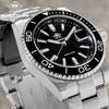 ADDIESDIVE 41mm Men's Quartz Watch BGW9 Super Luminous 200m Waterproof Diver Watches Ceramic Bezel Stainless Steel Sport Watch