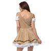 Oktoberfest Plus Size Bar Maid Costume - Halloween German Beer Girl Dress