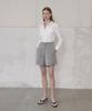 Ssikeoseun Drawstring Knit Shorts_Grey
