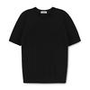 TRADCLUB [2Pack] Soft Round Short Sleeve Knit (4 Colors) (Type A)