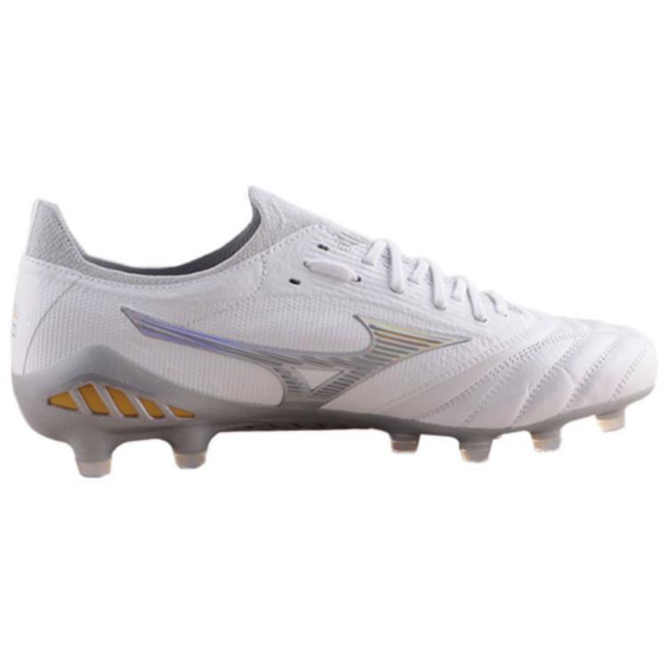 Mizuno Round Toe Comfortable FG (Rubber Long Stud) Natural Grass Anti-Slip Wear-Resistant Lightweight Soccer Shoes Unisex Soccer Shoes P1GA239004
