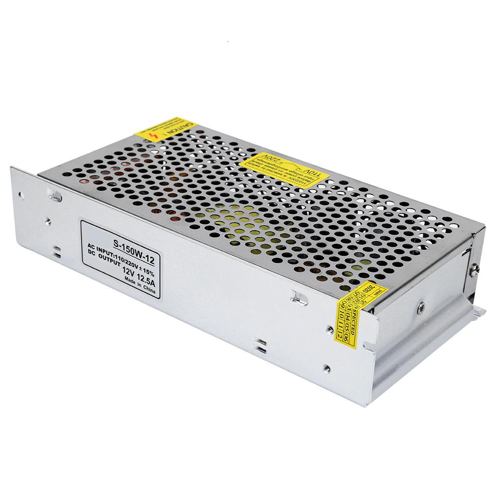 LED Netzteil Schalter Treiber mit Lampentransformator 100W500W AC 110220V zu DC 12V(12V12.5A(150W)