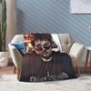 Drachenlord Poster Rainer Winkler Blanket Flannel Print Superstar Portable Thin Throw Blanket for Bedroom