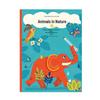 Noble Nature Animals Sticker & Coloring Book Set: All 4 Volumes for Children's Creativity
