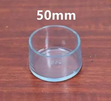 16Pcs Furniture Leg Foot Protector Transparent Table And Chair Foot Cover Silicone Wear-resistant Cap Protect Floor