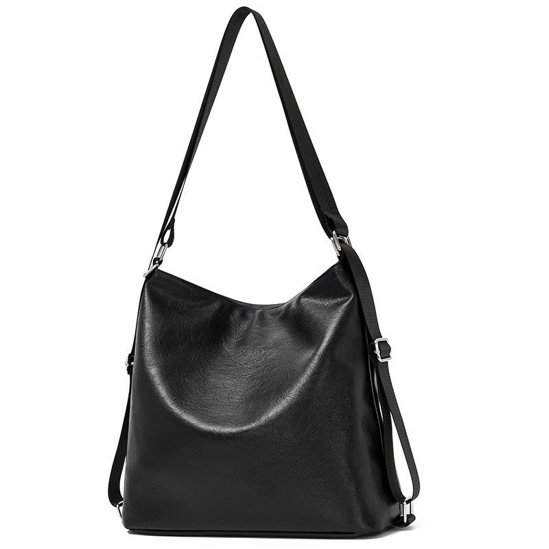 

Новая женская сумка сумка большой вместимости сумка через плечо студенческий класс ретро модный рюкзак рюкзак чёрный