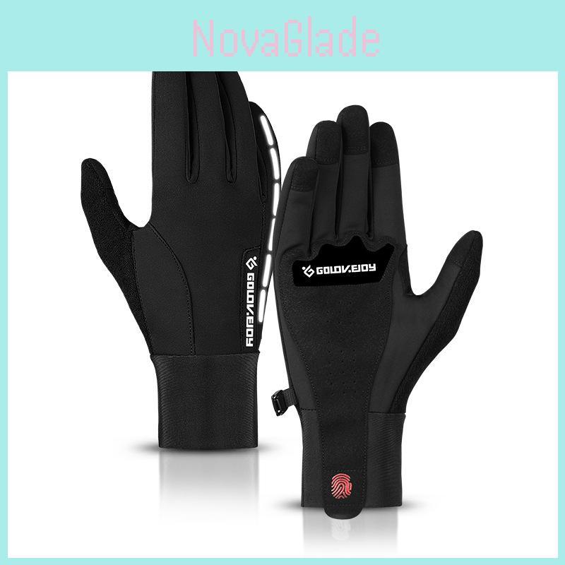 Comfortable Men Winter Warm Windproof Waterproof Anti-slip Thermal Touch Screen Gloves For Outdoor Use
