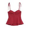 Kaslead New Women clothes Western Style Fashion Simple Small Top Bustier 8155920