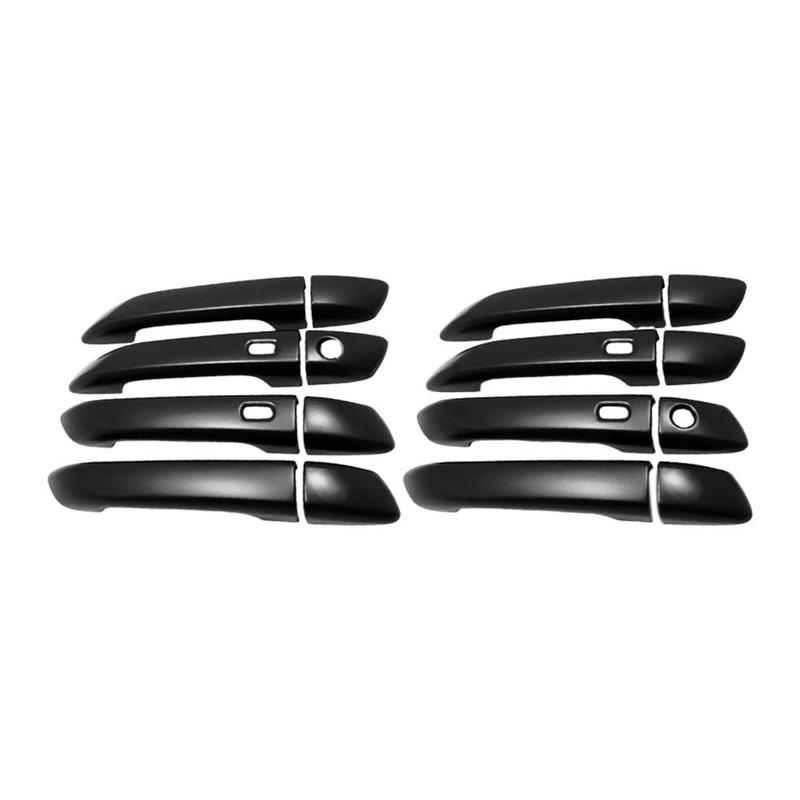 Car Exterior Decoration Door Handle Cover For Mazda Bt50 - Black Car Styling Stickers Upgrade Modify A Car