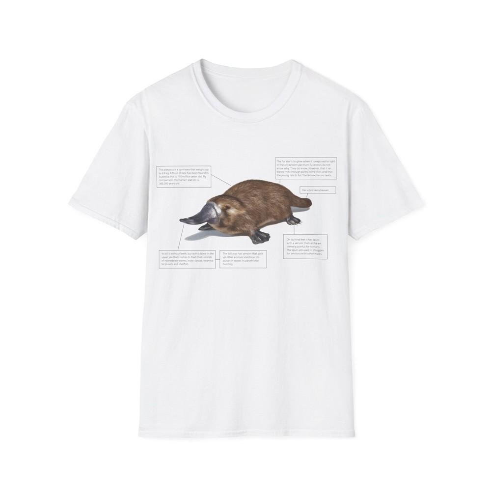 

pleasant platypus facts tshirt M