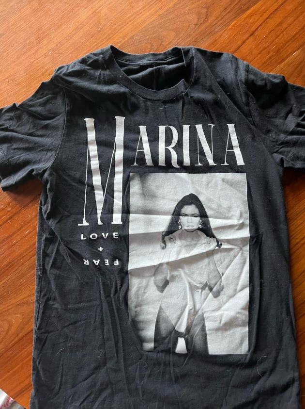 Marina And The Diamonds Love Fear Tour Unisex TShirt S5XL BS295 Unisex T-Shirt XL