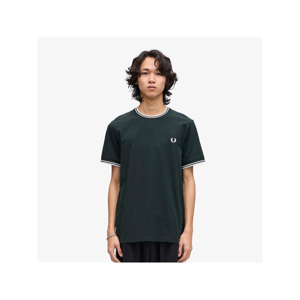 

Fred Perry [genuine HeadquarTers] Fred Perry [baseline] Twin Tip T shirT T50 Afpm2411588 T50 qzgAfpm2411588 T50 L