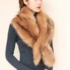 Luxe Sjaal Decor Vrouwelijke Nekkraag Wraps Faux Vossenbont Kraag Nepbont Sjaals