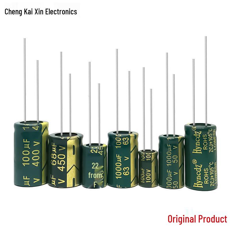 Original Authentic 25V 2200uF Aluminum Electrolytic Capacitor, High Frequency Series, 10x25mm, Large Quantity Available