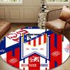 1PC Rug Atletico Ma-drid Crest Round Mat Home Decor, Chair Rug For livingroom,Bedroom, Doormat Home Decor Birthday Gift Christmas Gifts