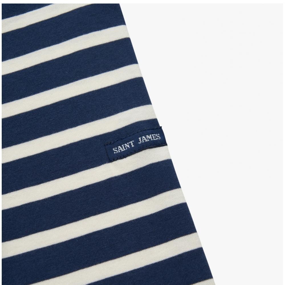 St. James 9858 Marine Ecru Minquire Modern Randig Union Långärmad T-shirt