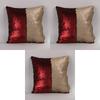 Glitter Pillowcase With Sequins Cotton And Suede For Sofa Bed Decor