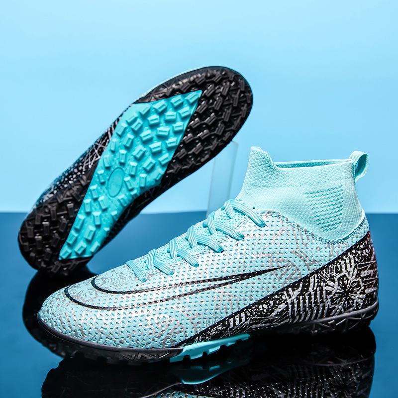 

Football shoes men s broken nails training couple youth long nails mandarin duck foreign trade primary school students artificial grass 46