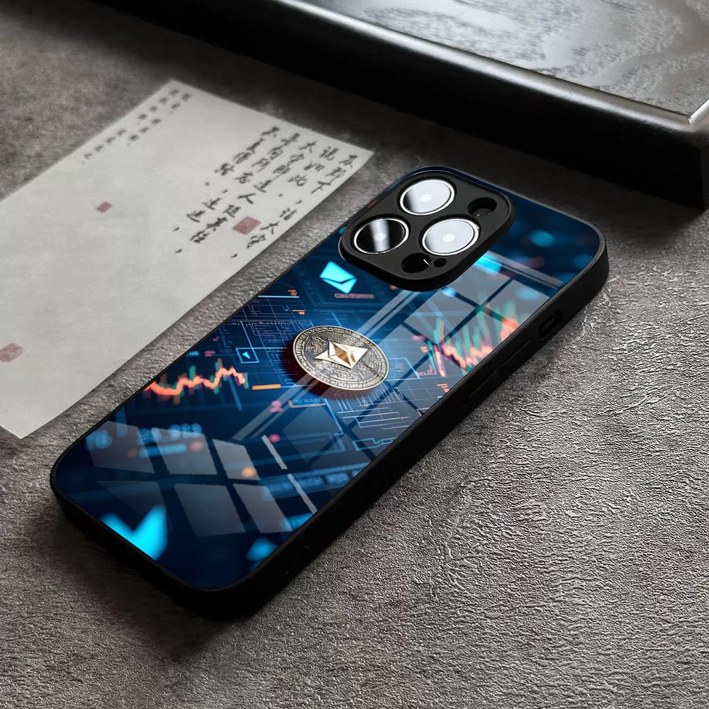 Xrp Ripple Crypto Phone Case For IPhone 17 Pro Max 15 14 Pro 12 11 13 Mini X XR XS 16 Plus SE Glass Cover