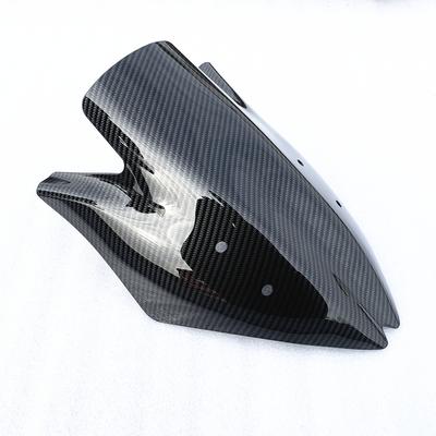 Motorcycle Windshield For Kawasaki Z1000 2007 2008 2009 Z 1000 Z 1000 Carbon WindScreen Double Bubble NINJA Z1000 07 08