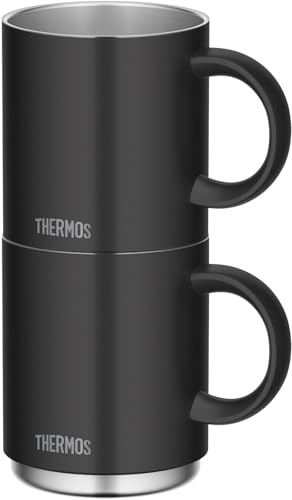 Thermos Vakuum-Isolierbecher 450ml Schwarz JDS-451 BK