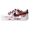 Court Vision 1 Low Top Skateboard Shoes Men's Black Red White DH2987-101(Team61-)