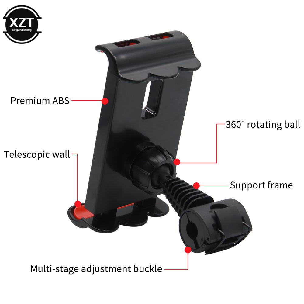 New Car Back Seat Phone Holder 360 Degree Rotate Stand Auto Headrest Bracket Support For Tablet PC iPad Mini Pro Car Accessories