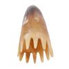 Comb Horn Shape Smoothly Appearance Portable Delicate Teeth Scalp Massager Brush