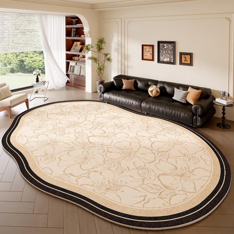 Carpet Living Room European Classical Large Area Crystal Velvet Carpet Household Living Room Sofa Coffee Table Dirty Full Carpet