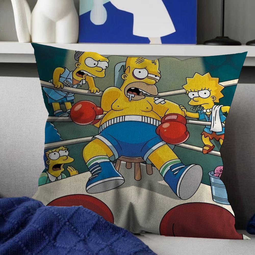 Cartoon T-The Cool S-Simpsons Pillowcases Home Bedding Decorative Pillow Cover Wedding Super Soft Pillow Case