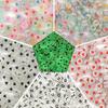Acrylic Frosted Sugar Fruit Color Rubber Smiley Face Beads, 50 Pcs, DIY Bracelet Charms