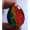 Fabulous Natural Ammolite Opal-Like Organic Doublet 50+ Ct Certified Gemstone