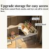 Home Pet Dog Enclosure House Indoor Small Dog Poodle  Fence Isolation Door Dog Cage with Toilet Area Scientificly Divided Den