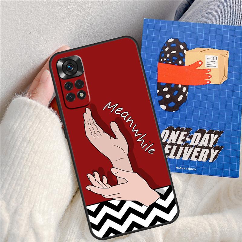 Twin Peaks Meanwhile Funda For Xiaomi Redmi 14C 10C 12C 13C Redmi Note 13 Pro 9 10 11 12 10S 11S 12S 14 Pro Case