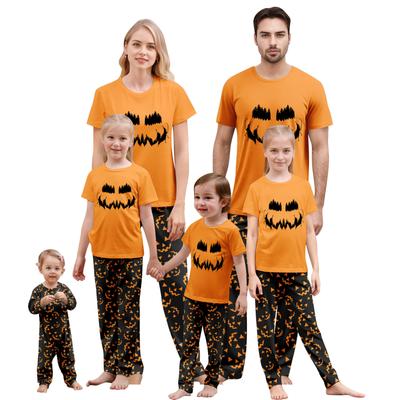 Süßes Familien-Pyjama-Set, Hauskleidung, Familien-Set Kurzarm-Oberteil Hose Set