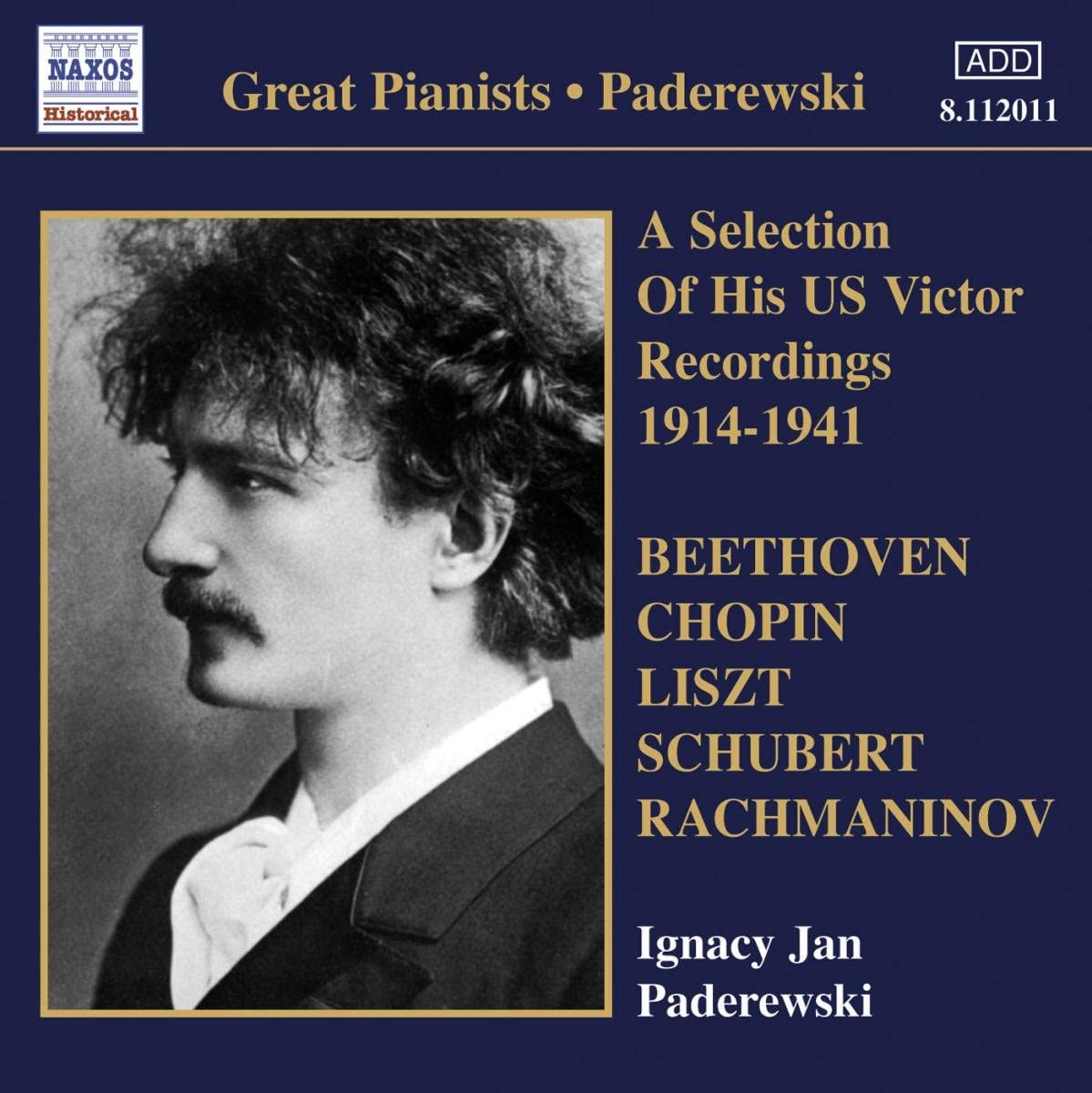 

CD JAN PADEREWSKI - Selection of Us Victor Recordi 8112011 Japan Classical Used