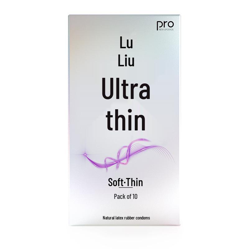 Mingliu Ultra Thin Long-Lasting Dotted Condoms with Hyaluronic Acid - 10 Pack