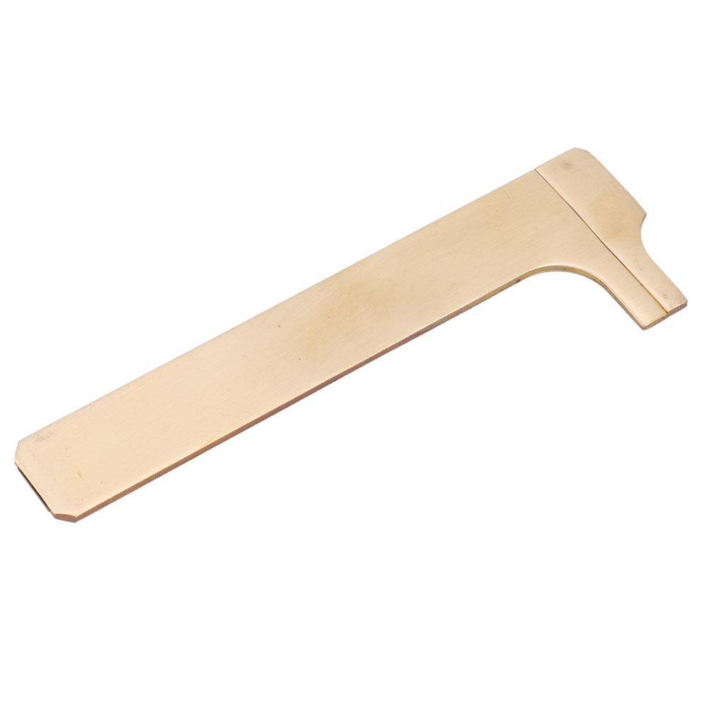 Brass Vernier Caliper Double Scale Jewelry Measuring Ruler Measurement Tool 0100mm