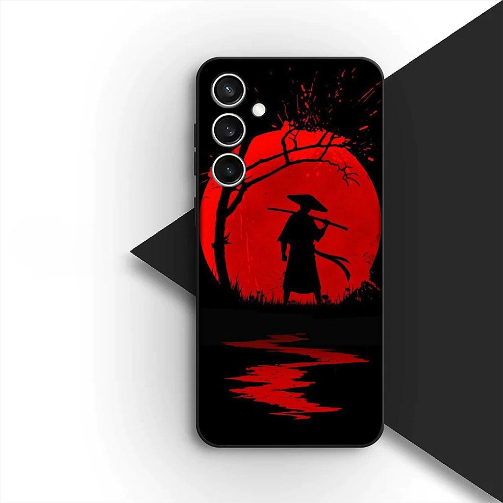 

Cover for Samsung Galaxy A35 A36 A55 A26 A05 A06 A14 A50 A51 A53 A54 A12 A13 A23 Casing Phone Case Bushido Japan Samurai Ninja Galaxy A35 5G