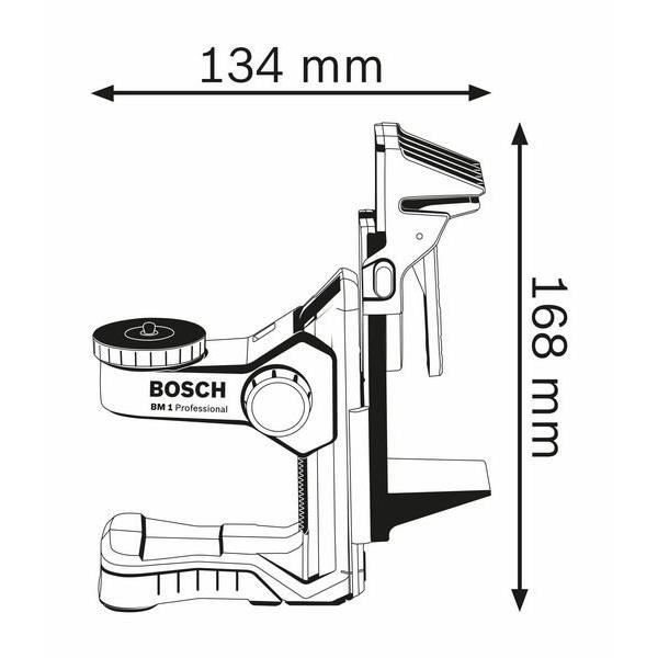 Accessoire de mise à niveau Bosch Professionnal BM1, solution universelle pour tous les lasers lignes - 0601015A01