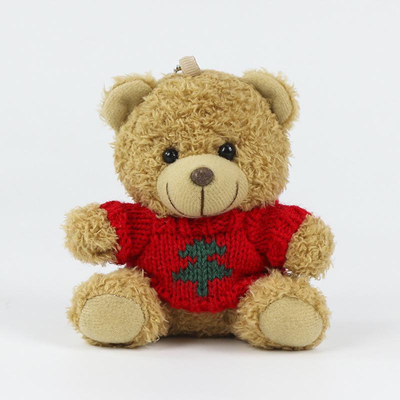 Charmante Teddybeer Sleutelhanger Pluche Pop - Aangekleed Koppeltje Rugzak Ornament Cadeau