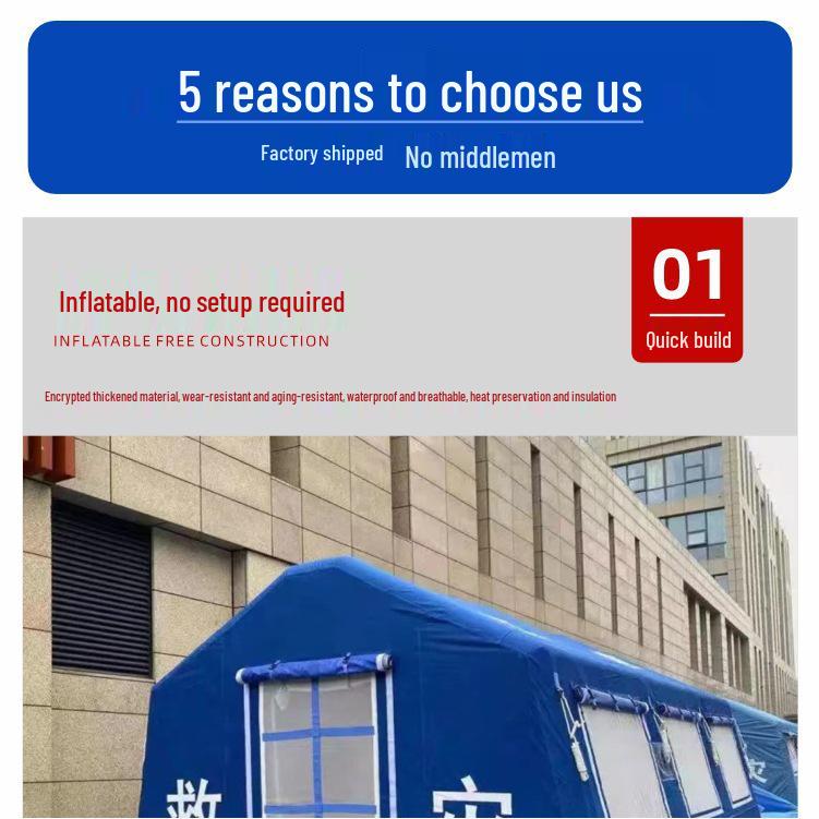 State Grid Electric Power Outdoor Inflatable Tent for National Railway Bidding Projects