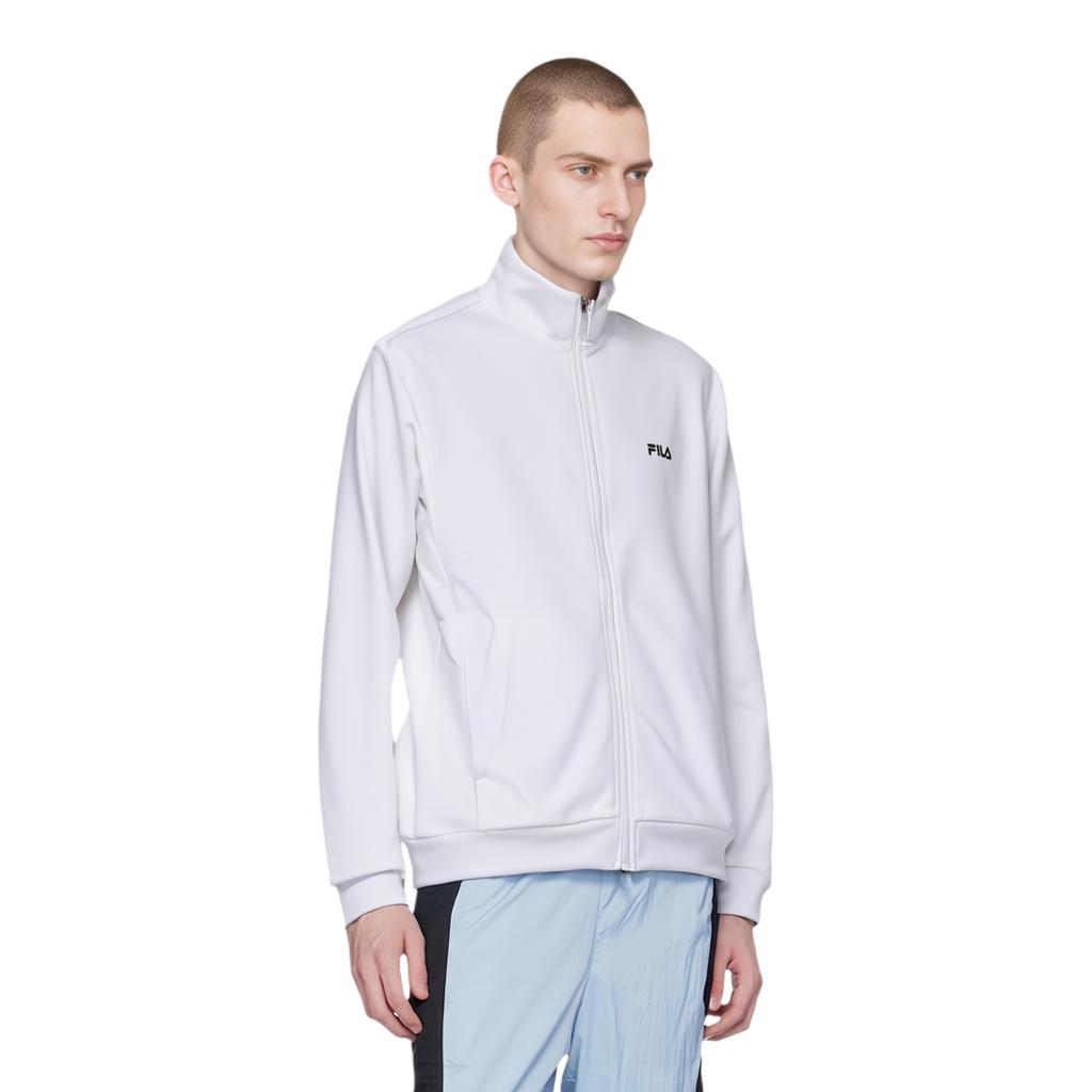 FILA Jackets Men's White Stand Collar Moderate Other FS2FTF1201M-WHI