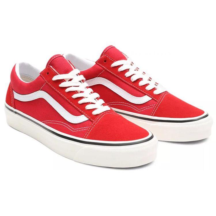 Vans Old Skool 36 DX Anaheim Factory - Red White Unisex Sneakers Og-Red Og-White VN0A54F3U8Q