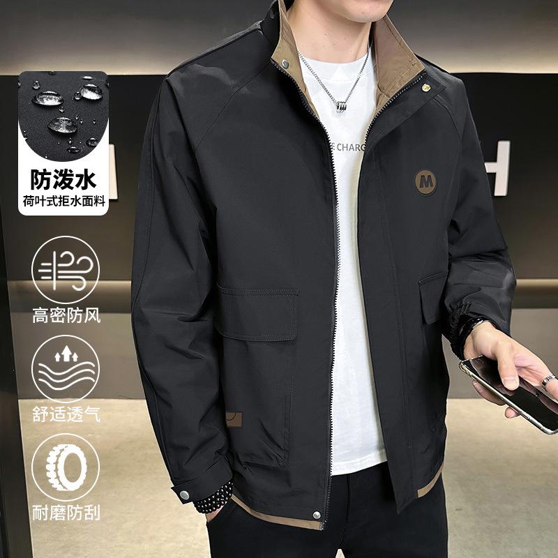 Casual Men's Cotton Jacket Hooded Windproof Winter Daily