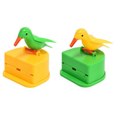 Automatic Toothpick Dispenser Charming Bird Design Easy Access To Toothpicks