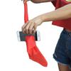Funny Magic Silk Trick Prop for Beginner Close-Up Phone Penetration Illusion Magician Joke Tool for Party Show Prank Accessories